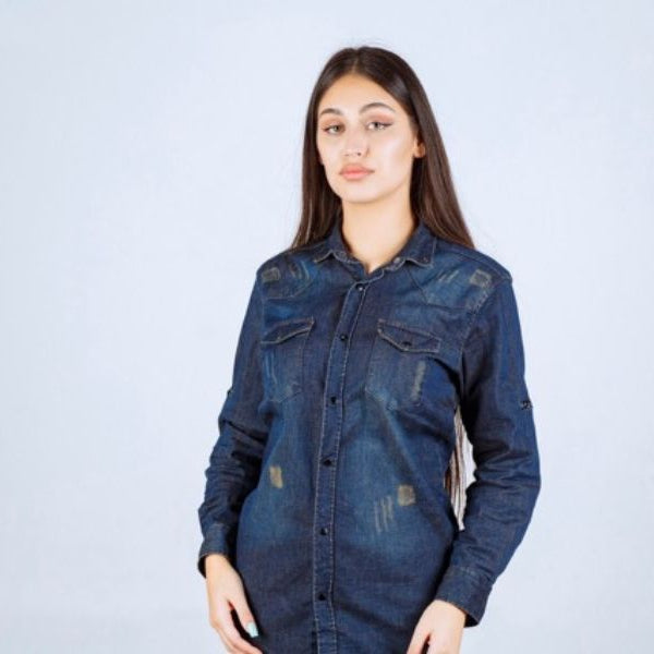 what to wear with a denim shirt