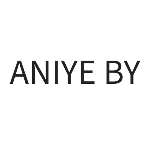Italian fashion brand Aniye By eye logo on clothing