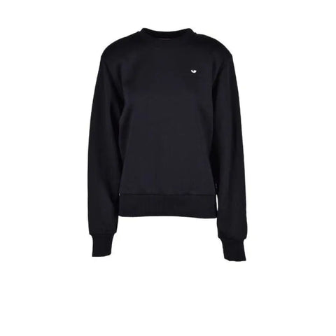 Chiara Ferragni black sweatshirt with logo in urban fashion collection
