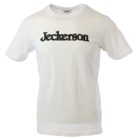 Jeсkerson urban city style white t-shirt with Jeson logo
