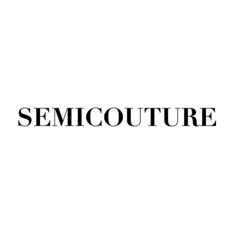 Semicouture elegance in their black and white ’smute’ design