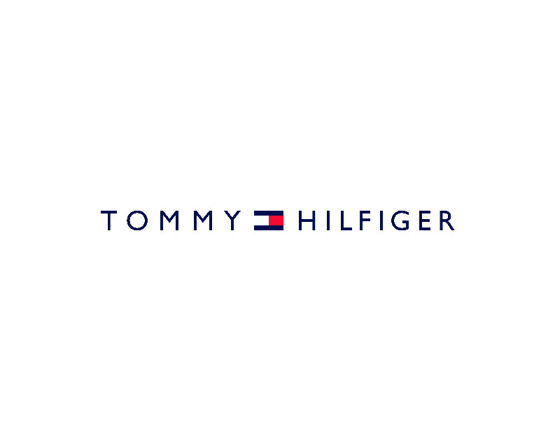 Bold Tommy Hilfiger logo from American fashion urban collection