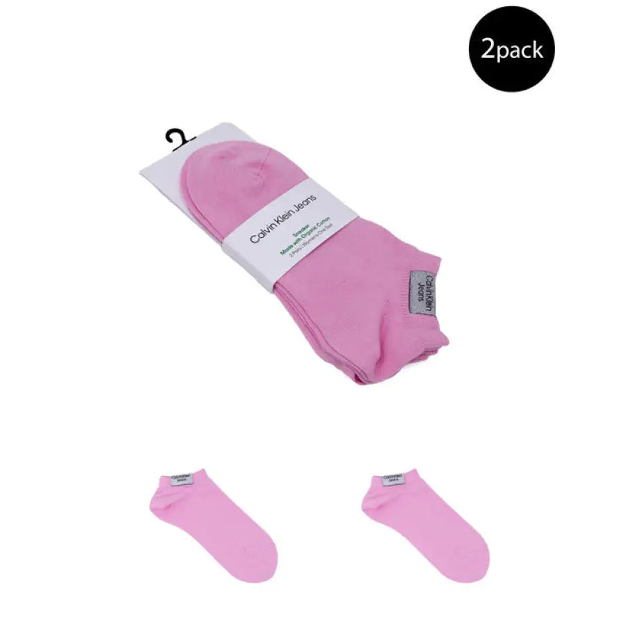 
                      
                        Calvin Klein pink and white socks pairs for urban city fashion style
                      
                    