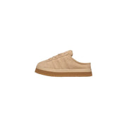Adidas Originals Herren Campus 00er Winter-Sneaker aus beigem Wildleder mit hellbrauner Gummisohle und klassischem Drei-Streifen-Detail