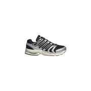 Adidas Originals Herren-Sneaker Control 5, schwarz, Obermaterial aus Synthetik mit schwarz-silbernem Mesh-Gewebe, Metallic-Streifen und weißer Zwischensohle