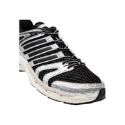 Adidas Originals Herren-Sneaker Control 5, schwarz, Obermaterial aus Synthetik mit schwarz-silbernem Mesh-Gewebe, Metallic-Streifen und weißer Zwischensohle