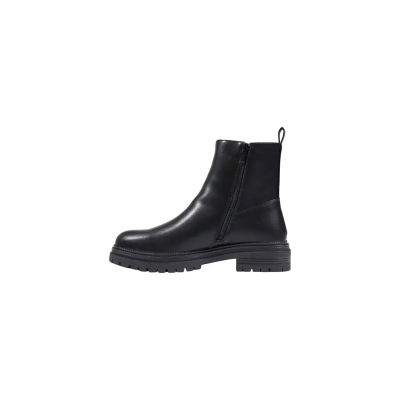 Alviero Martini Prima Classe black leather Chelsea ankle boots for women