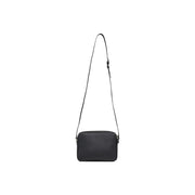 Alviero Martini Prima Classe black rectangular crossbody bag with sleek minimalist design and adjustable strap