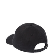 Schwarze Baseballkappe aus Baumwolle mit gebogenem Schirm und verstellbarem Riemen aus der American Needle Herrenkappenkollektion.
