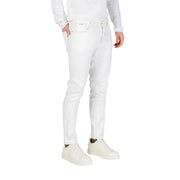 Antony Morato Weiße Slim-Fit-Jeans aus Denim für Herren mit dezenten Ziernähten, Vorderansicht