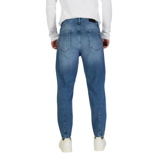 Antony Morato Herren-Jeans aus hellblauem Denim mit lässiger Passform, dezenter Waschung und aus Baumwolle