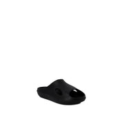 Antony Morato Schwarze Herren-Gummipantoffeln in Größe 3 mit elegantem Design und zwei ovalen Aussparungen am Obermaterial