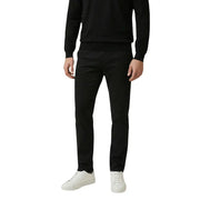 Antony Morato Schwarze Herrenhose in schmaler Passform aus glattem, strukturiertem Stoff für einen eleganten und modernen Look