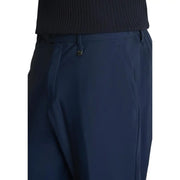 Antony Morato Herrenhose in Marineblau aus glattem, elegantem Stoff mit dezenten Bundfalten vorne für eine taillierte Passform