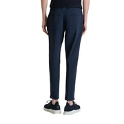 Dunkelblaue Slim-Fit-Passform antony morato Herrenhose mit taillierter Silhouette und dezenten Bügelfalten für einen gepflegten Look