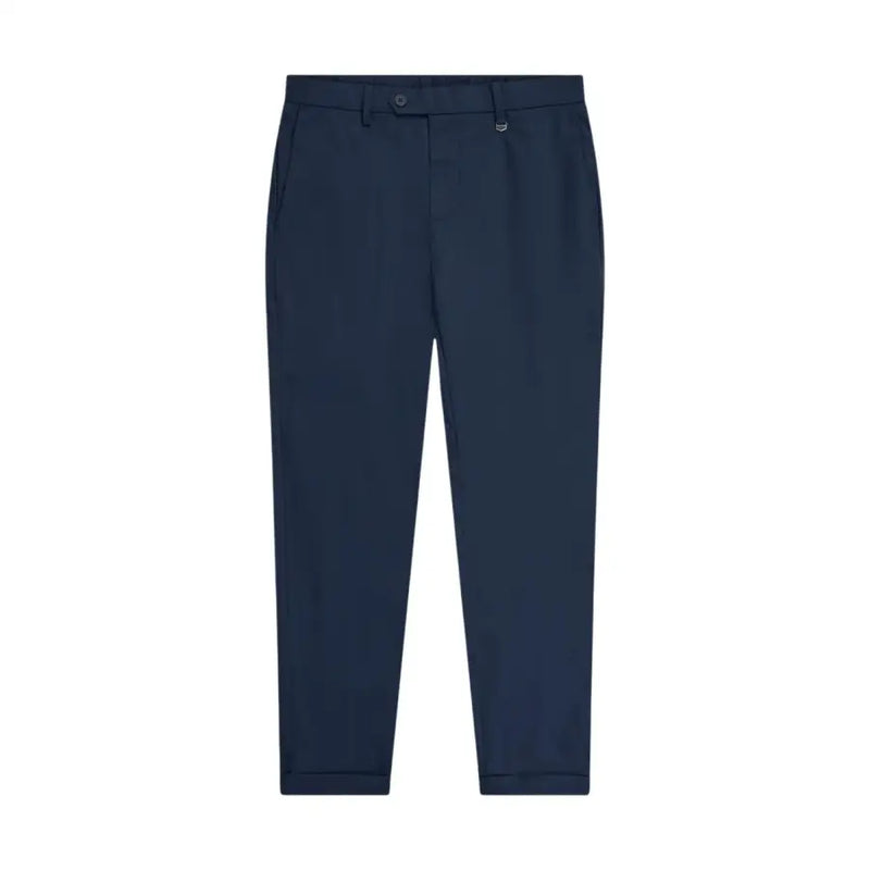 Antony Morato Herrenhose in Marineblau, tailliert geschnitten mit elegantem, modernem Schnitt und dezenten Ziernähten