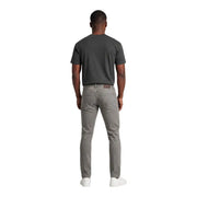 Armani Exchange graue Herrenjeans aus Denim mit schmaler Passform und klassischem Fünf-Taschen-Design, Vorderansicht