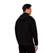 Armani Exchange Schwarzer Herren-Rollkragenpullover aus Baumwollmischgewebe mit elegantem, modernem Design und gerippten Bündchen