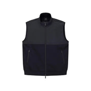 Armani Exchange Schwarzes Herren-Sweatshirt aus Baumwolle mit Reißverschluss und zweifarbigem Design (hellere obere und dunklere untere Partien).