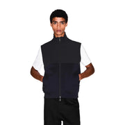 Armani Exchange Herren-Sweatshirt aus Baumwolle in Schwarz und Weiß mit Reißverschluss, farblich abgesetztem Design und modernem Stil