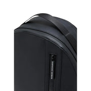 Armani exchange Schwarzer Herren-Rucksack aus Polyester mit elegantem, minimalistischem Design und strukturiertem Stoff (Vorderansicht)