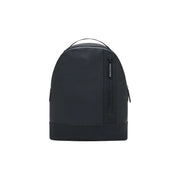 Armani Exchange Schwarzer Herren-Rucksack aus Polyester mit elegantem, minimalistischem Design und vertikalem Reißverschluss.