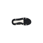 Schwarze Gummisohle mit weißer Zwischensohle und Keds-Logo armani exchange Rückseite der grünen Polyester-Sneaker für Herren