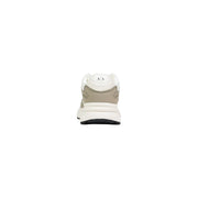 Armani exchange Weißer und beiger Herren-Sneaker im Ax-Stil mit klobiger Sohle aus Polyester für die Freizeit.