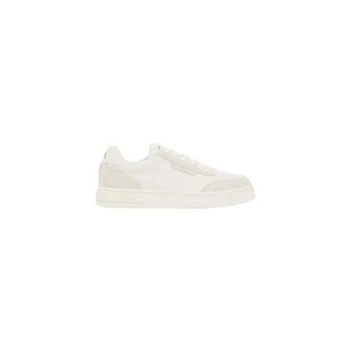 Armani Exchange Herren-Sneaker, weiß, Schnürung, Polyurethan, niedrigtop mit klarem, minimalistischem Design und dezent kontrastierenden Paneelen
