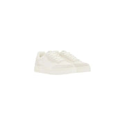 Armani exchange Weiße Herren-Sneaker mit Schnürung, niedrig geschnittentop mit klarem, minimalistischem Design und Polyurethanmaterial