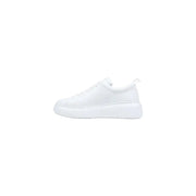 Armani Exchange Herren-Sneaker, weißes Leder, niedrigtop mit klobiger Sohle und Schnürsenkeln für sportlich-lässige Kleidung