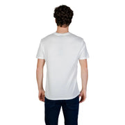 Armani Exchange Männer t-shirt Weiße Baumwolle mit klassischem Rundhalsausschnitt und kurzen Ärmeln für lässige Kleidung