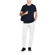 Armani Exchange Herren marineblaues kurzärmeliges Baumwoll-T-Shirt mit Rundhalsausschnitt t-shirt für Freizeitkleidung