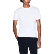 Armani Exchange Männer t-shirt Weißer, kurzärmeliger Pullover mit Rundhalsausschnitt aus glattem, leichtem Stoff für lässige Kleidung
