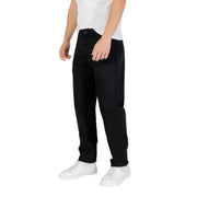 Armani Exchange Schwarze Chino-Hose für Herren in schmaler Passform mit dezenten Seitennähten für einen eleganten Look