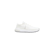 Armani Exchange Sportlicher Herren-Sneaker aus weißem Strickpolyester mit elegantem, minimalistischem Design und dezentem seitlichem Branding