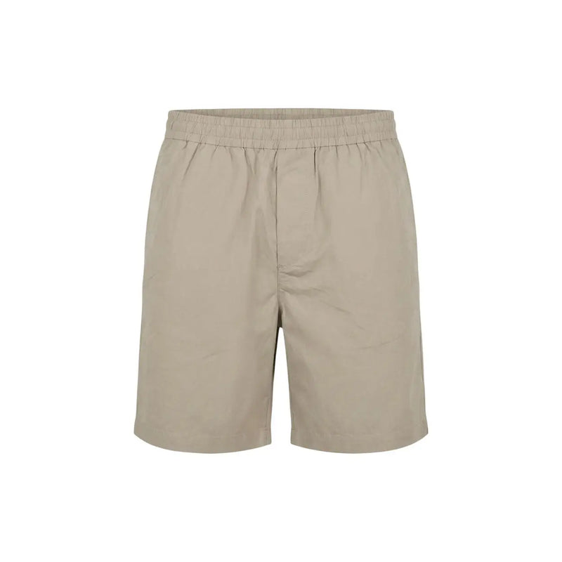 Armani Exchange Herrenshorts in Beige mit elastischem Bund und schlichtem Design, Vorderansicht