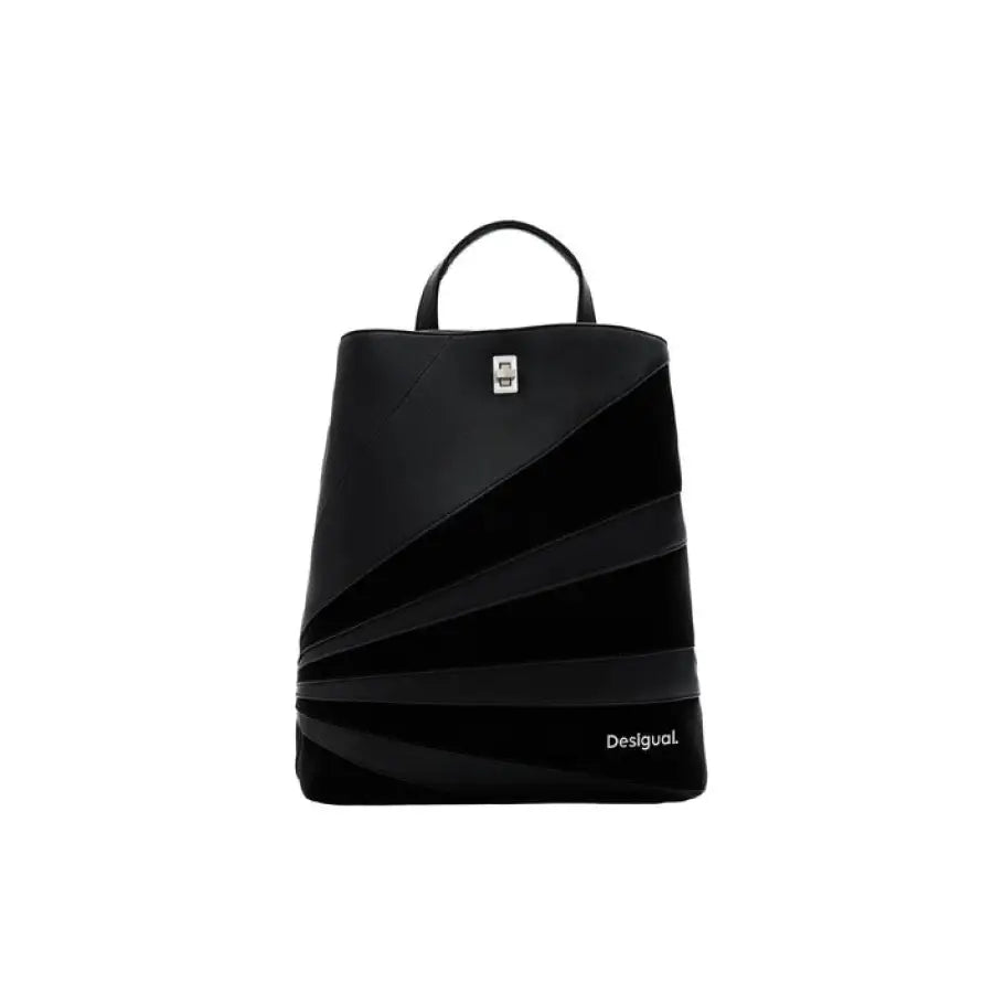 Desigual women bag in black with a small, curved design - Desigual Desigual feature
