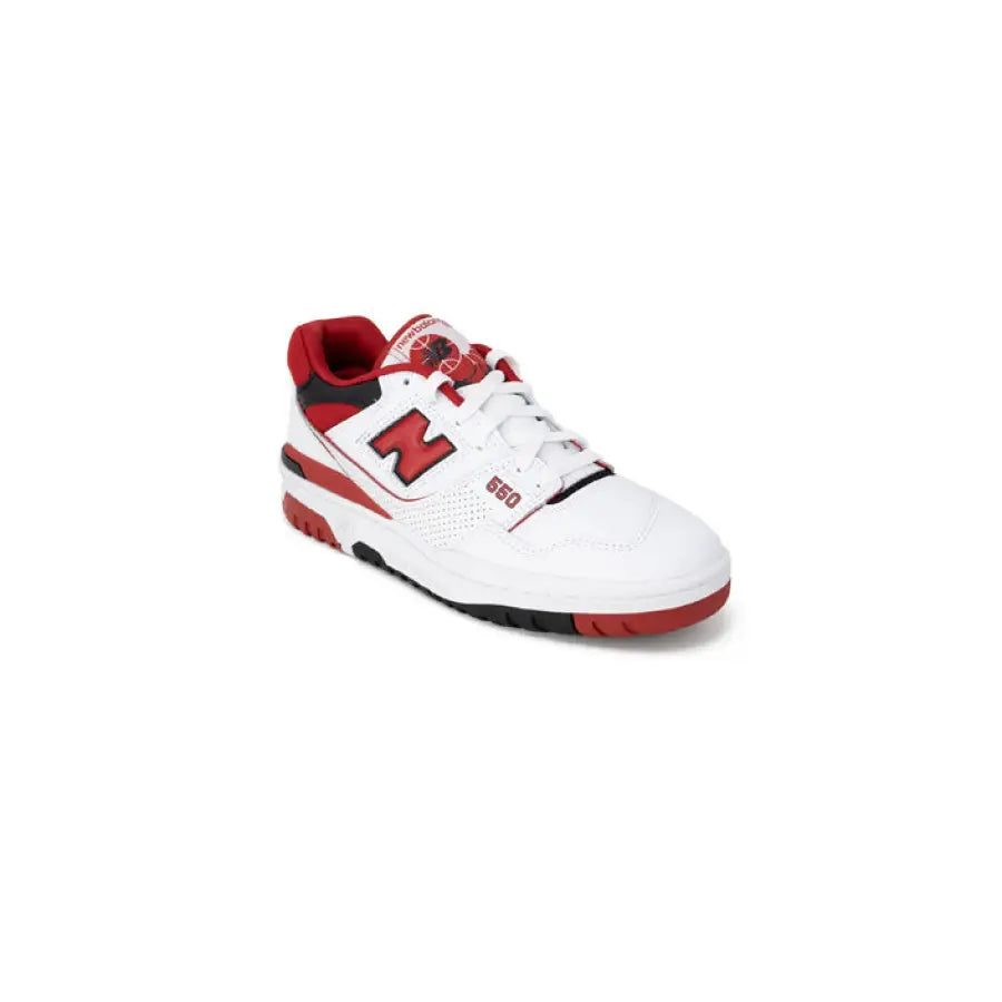 New Balance shoes for boys featuring faux leather in urban city fashion style