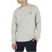 Beige long-sleeved sweatshirt displayed in the Lyle & Scott men’s product lineup