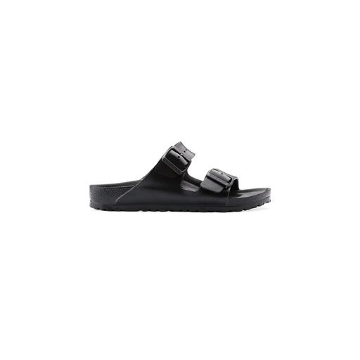 Birkenstock women slippers black arizona sandal with two adjustable straps and contoured footbed size 3