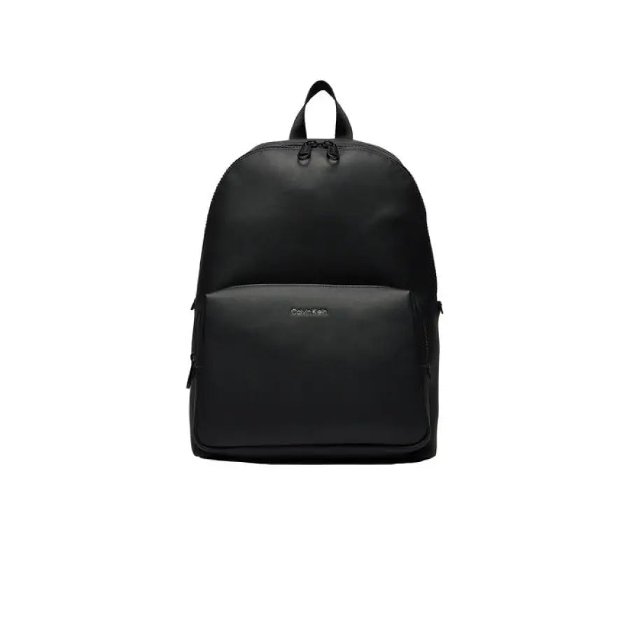 Calvin Klein black backpack with zipper for spring summer - Calvin Klein Women Bag.