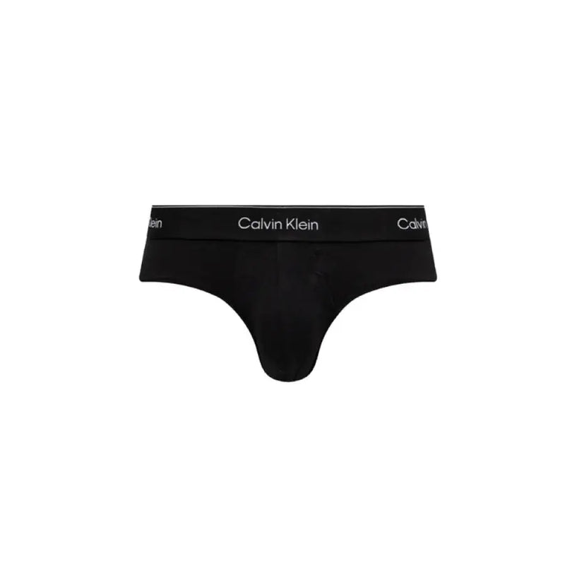 Black Calvin Klein thong from the Calvin Klein Thong and Brief Collection