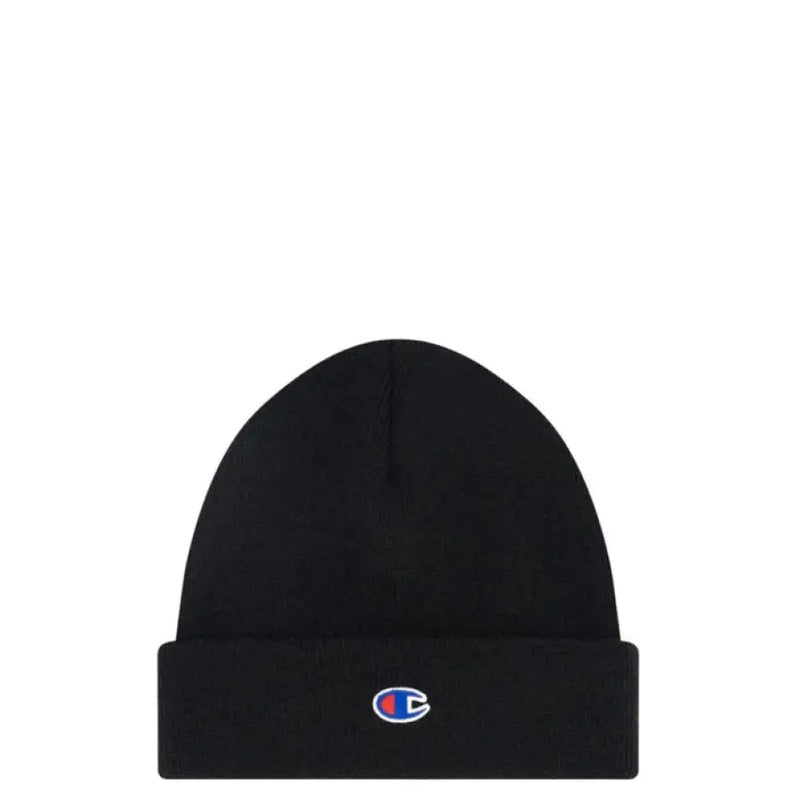 Black Champion beanie displayed alongside the Champion Gray Beanie product