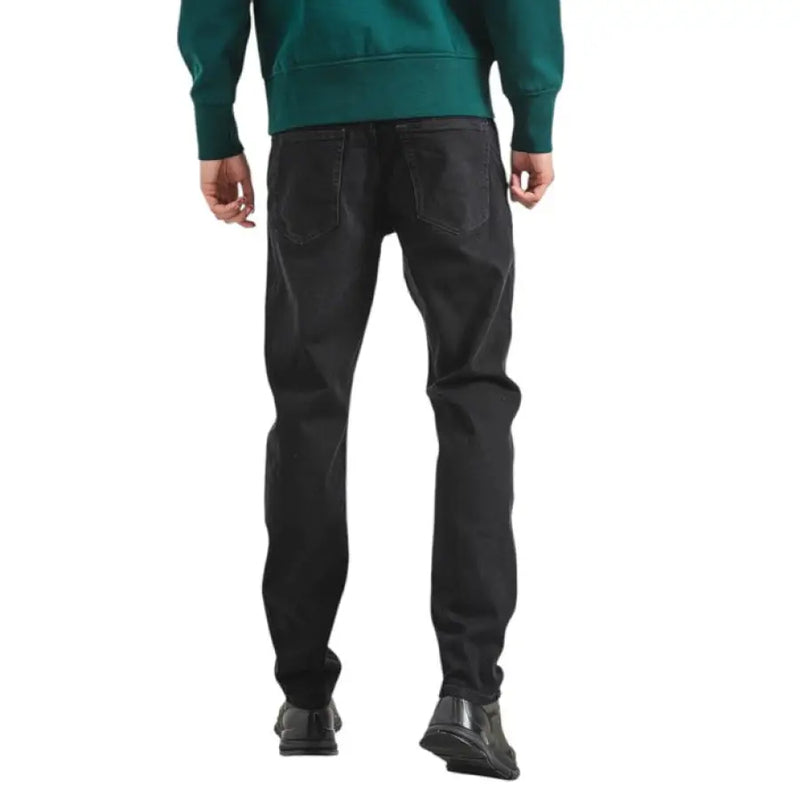 Calvin Klein Men’s Fall Winter Black Jeans in stylish black denim for versatile wear