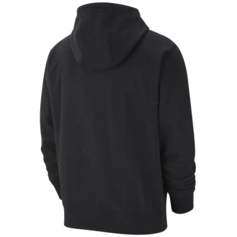 Nike Men’s Black Sweatshirt with Hood and Zip showcasing modern design and comfort