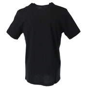 Black Nike short sleeve t shirt made of soft cotton fabric with crew neck and comfortable fit