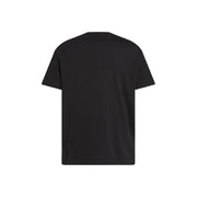 Men’s black short-sleeved T shirt displayed for purchase