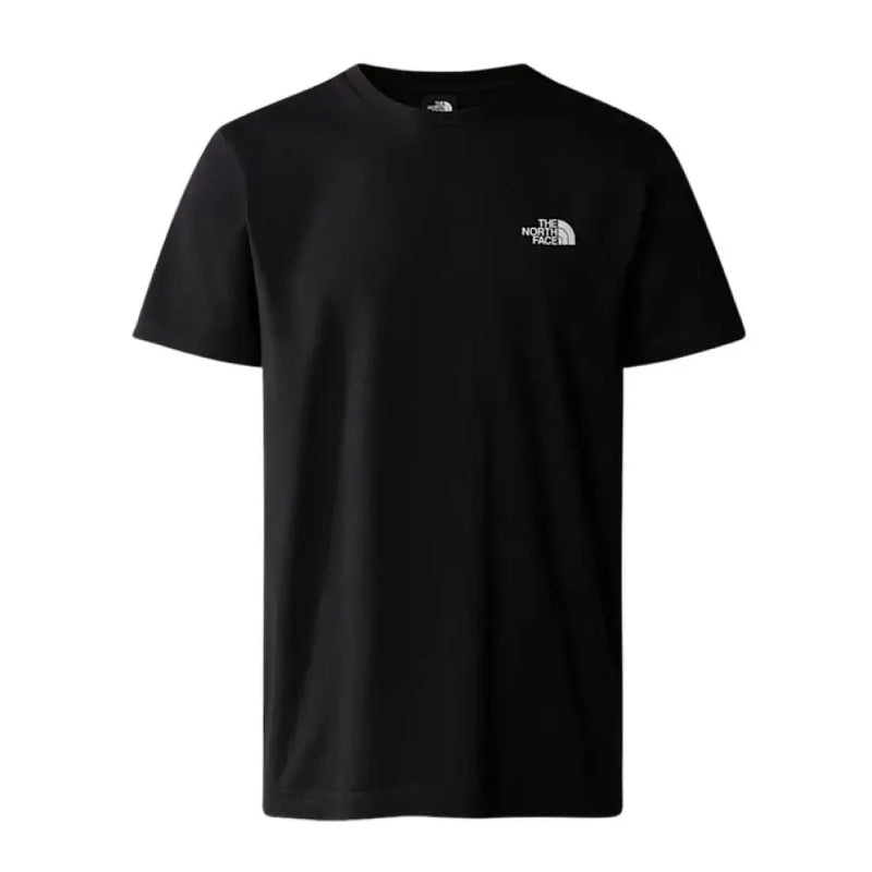 Black short-sleeved t-shirt displayed in a product image for the Black Short Sleeved T Shirt