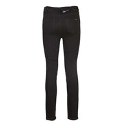 Black j24 brand slim-fit black skinny denim jeans with a sleek modern design in premium denim material